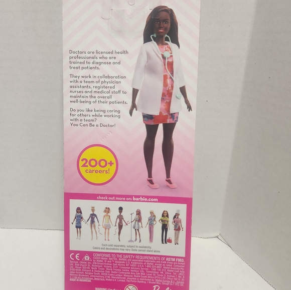 Barbie You Can Be Anything Doctor Doll! NEW! - Picture 3 of 3
